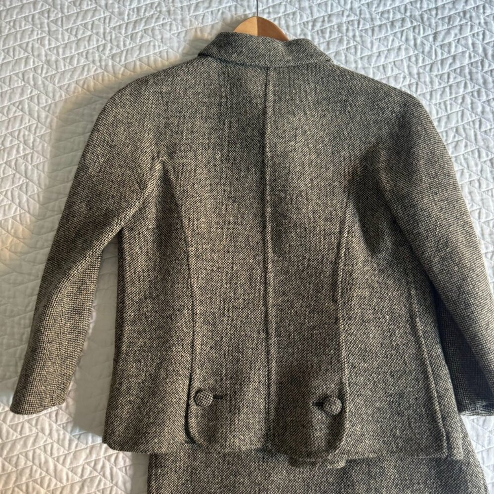 Barneys New York Made in Italy Wool Skirt Set – Size 4 (IT 38) Sophisticated vin - Picture 5 of 7